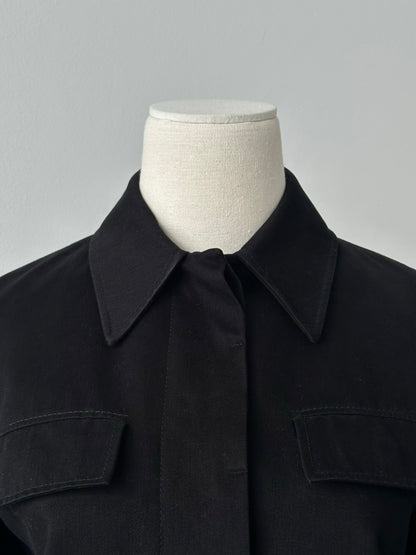 Iceberg 1990s Pure Cotton Concealed Placket Jacket - S