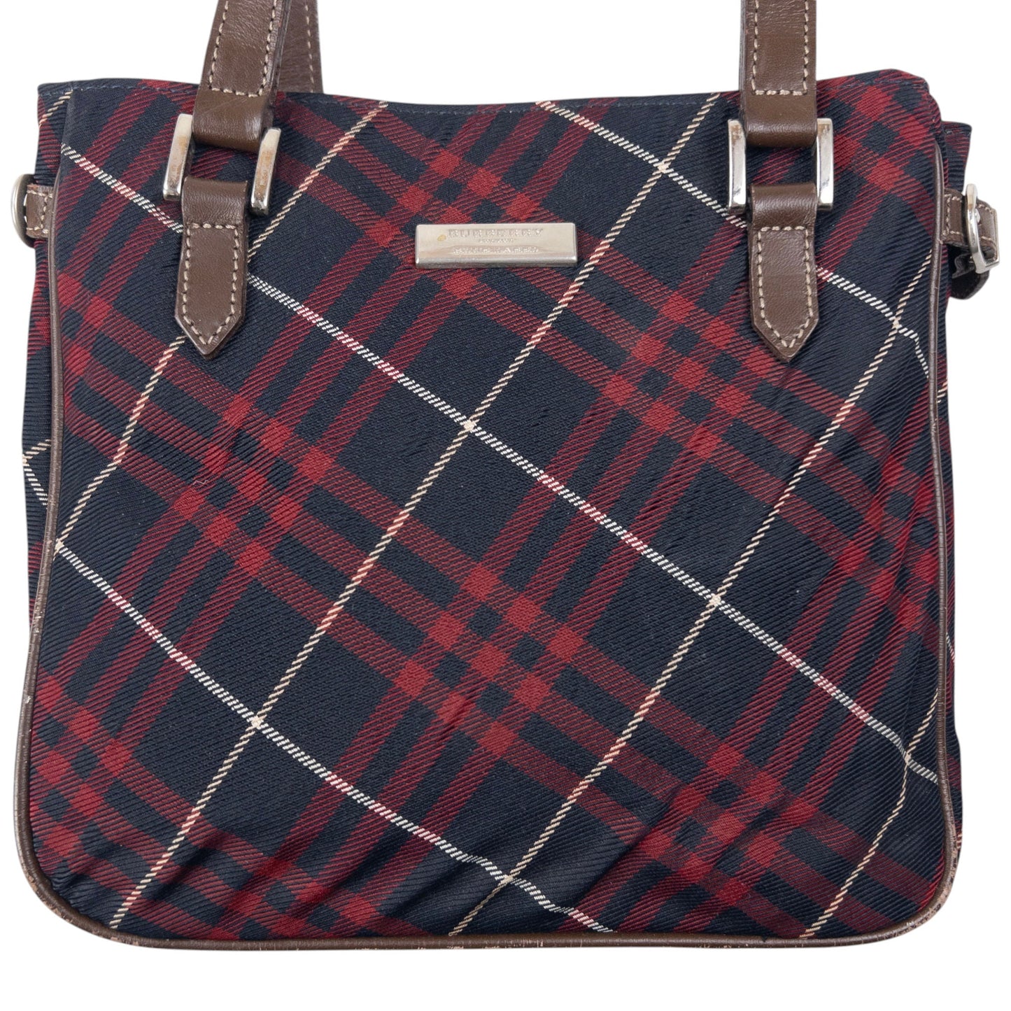 Vintage Burberry Blue Label Nova Check Handbag