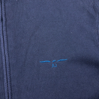 Vintage 2000s Armani Jeans Zip Up Jumper Size M