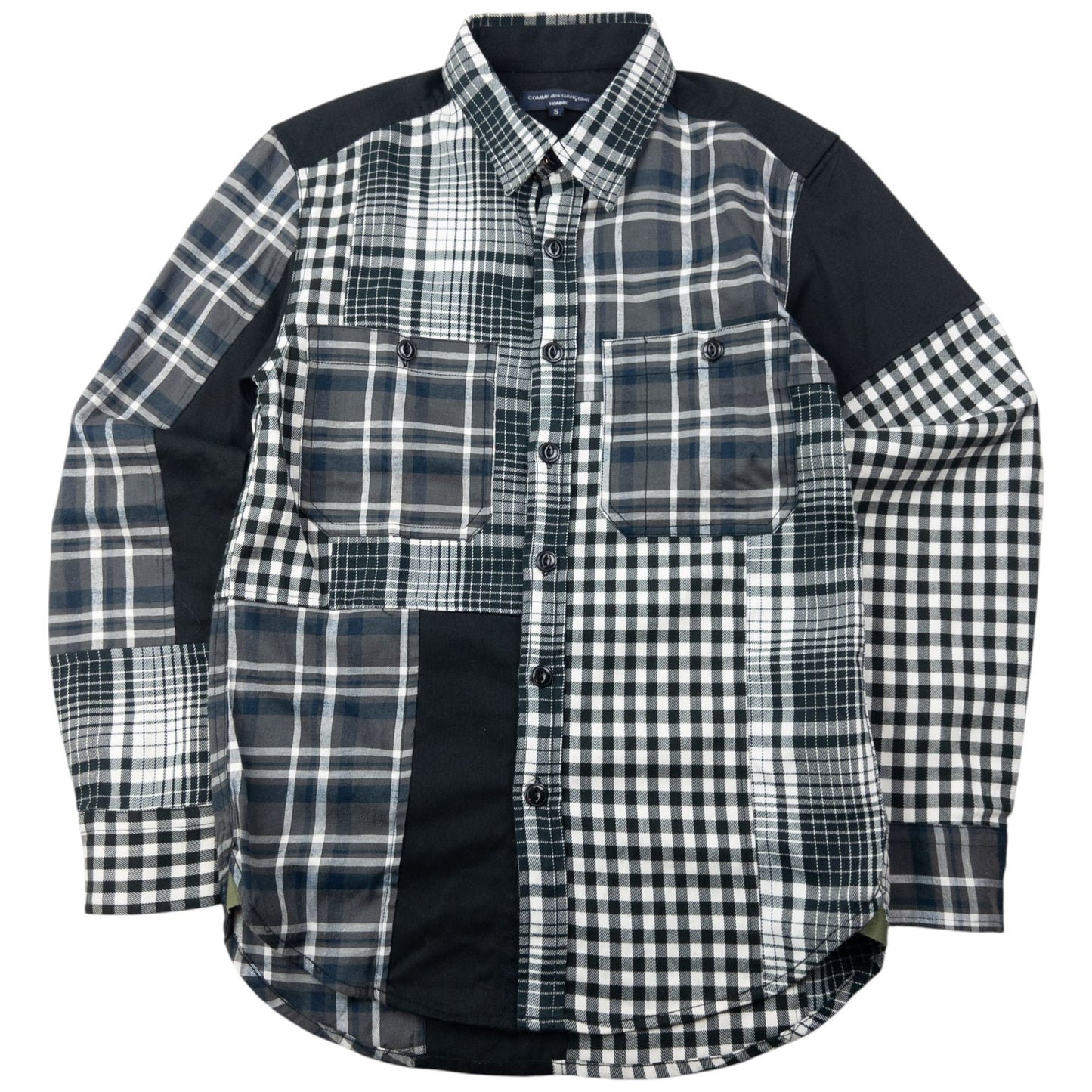 Comme Des Garçons HOMME Long Sleeve Button Up Shirt Size S | Small, Red