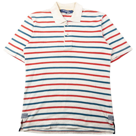 Vintage 2000s Junya Watanabe X Comme Des Garçons MAN Polo Shirt Size S | Small, Multicoloured