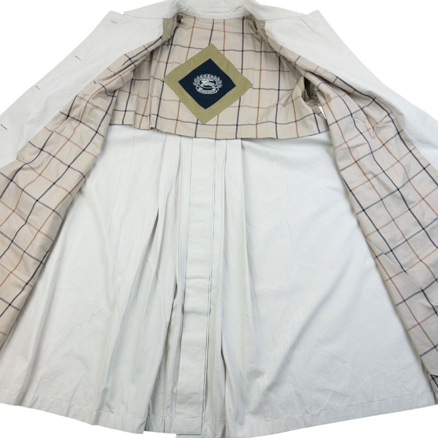 Vintage 90s Burberry Button Up Trench Jacket Womens Size XL | XL, Grey