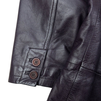 Vintage 2000s Versace Classic V2 Leather Jacket Size XXL | XXL, Green