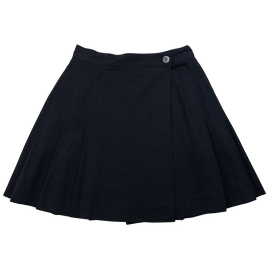 Vintage 90s GAP Pleated Wrap Mini Skirt Womens Size W24 | W24, Black