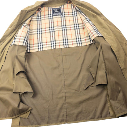 Vintage 80s Burberry Davide Cenci Trench Jacket Size XL | XL, Brown