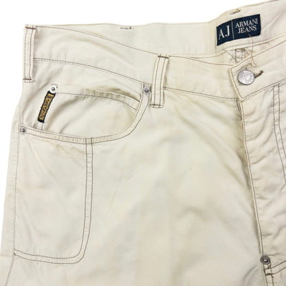 Vintage Armani Jeans Lightweight Trousers Size W37
