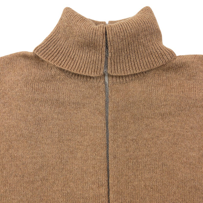 Vintage 90s Comme Des Garçons Knit Turtleneck Jumper Size S | Small, Brown