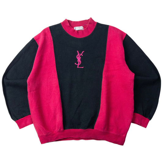 Vintage YSL Yves Saint Laurent Sweatshirt Womens Size M