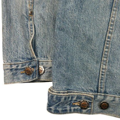 Vintage 90s Oakley Button Up Denim Jacket Size XL | XL, Blue