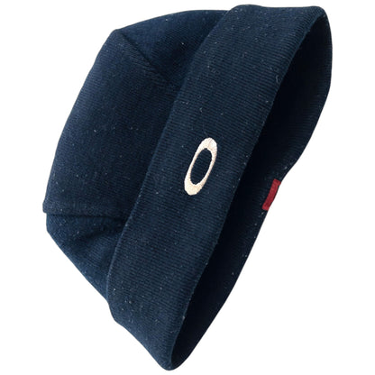 Vintage 90s Oakley Embroidered Beanie Hat | O/S, Navy