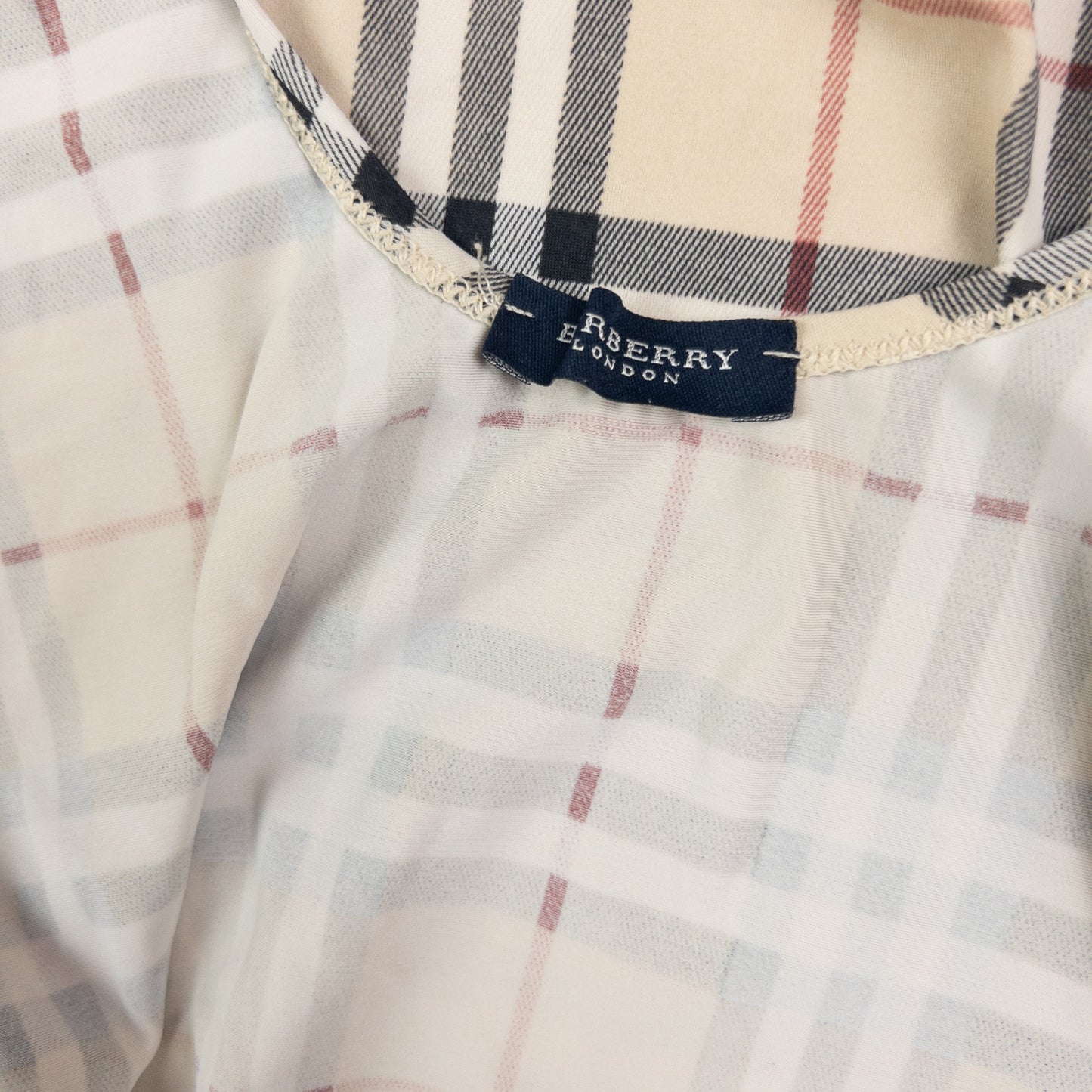 Vintage Burberry Nova Check Swimming Costume