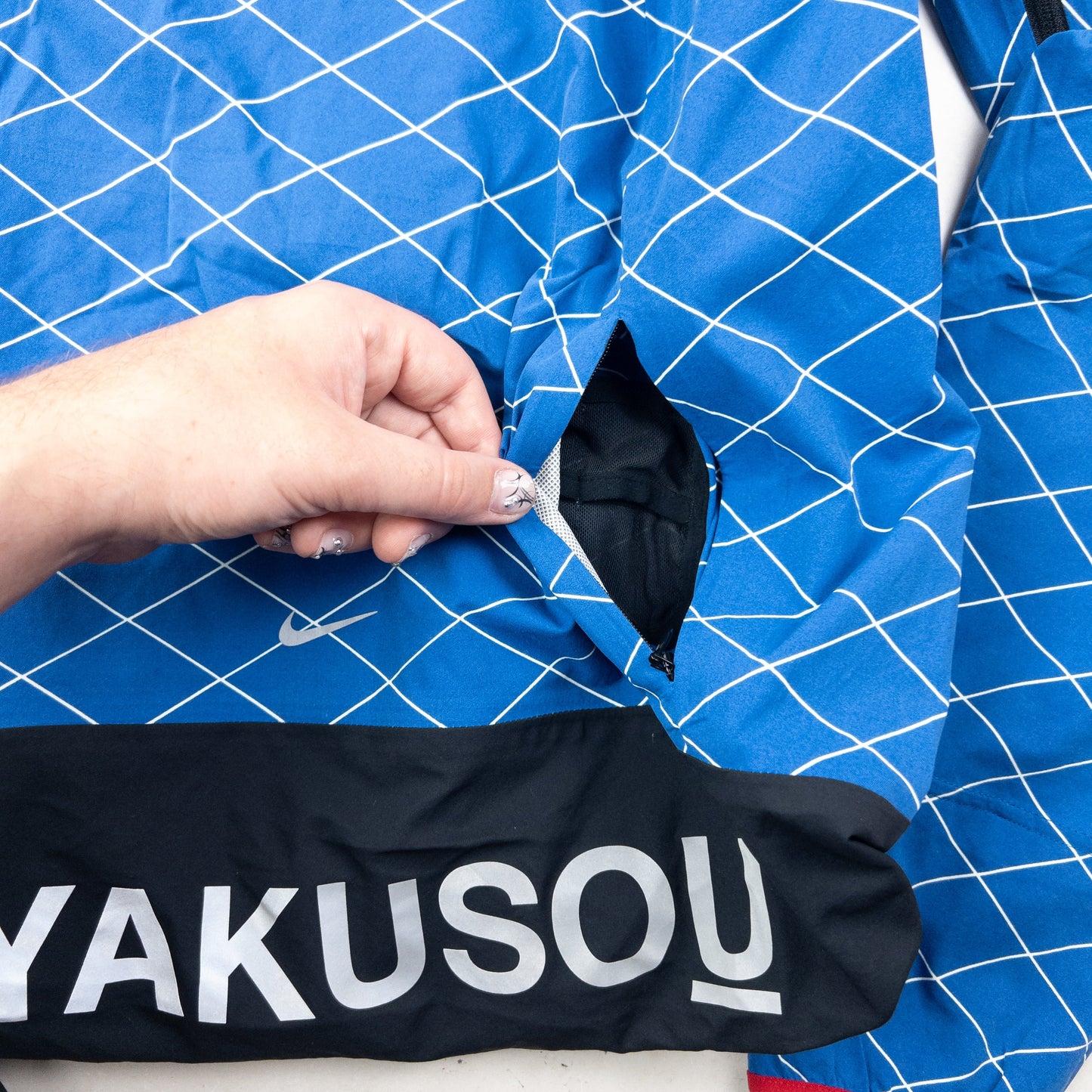 Vintage 2015 Nike Gyakusou Shield Runner Undercover Lab Zip Up Jacket Size S | Small, Blue