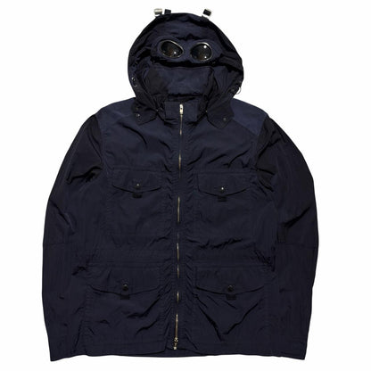 CP Company 2013 Multi pocket Nylon Jacket | XL, Navy