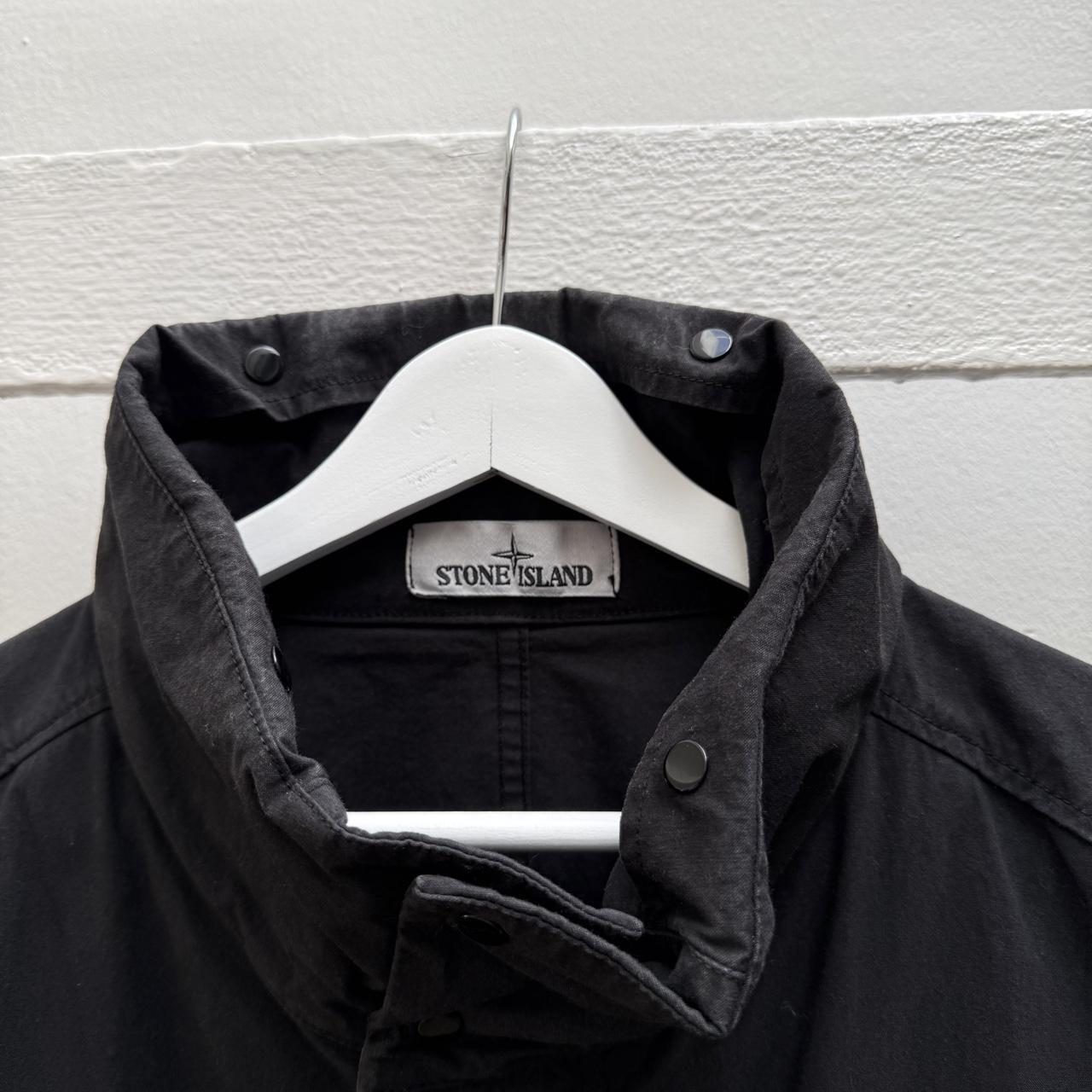 Stone Island Cotton Cordura Field Jacket in black (XXL) | XXL, Black