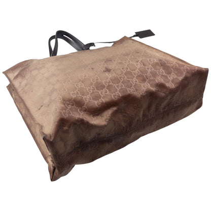 Vintage Gucci Embossed Monogram Shoulder Bag