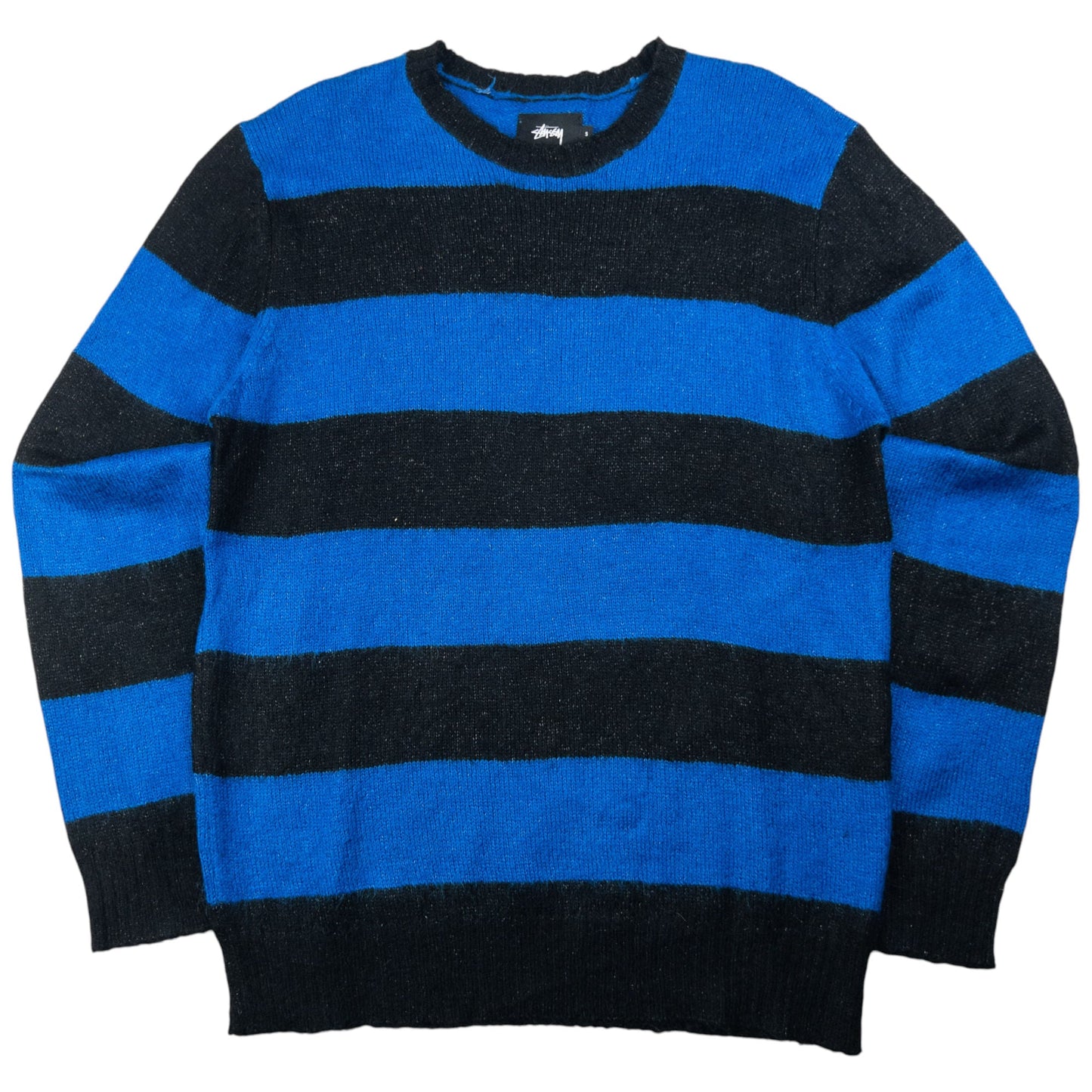 Stussy Striped Knit Jumper Size M