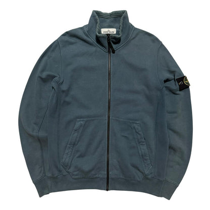 Stone Island Zip Up | Large, Blue