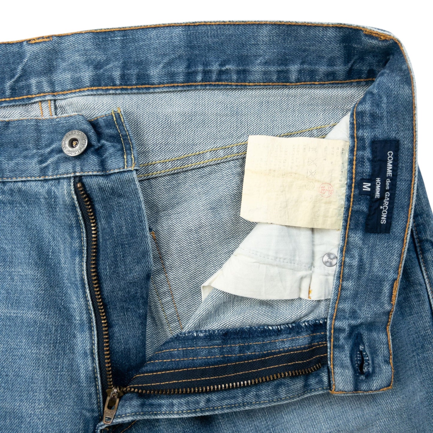 Vintage 2000s Comme Des Garçons HOMME Denim Jeans Size W34 | W34, Blue
