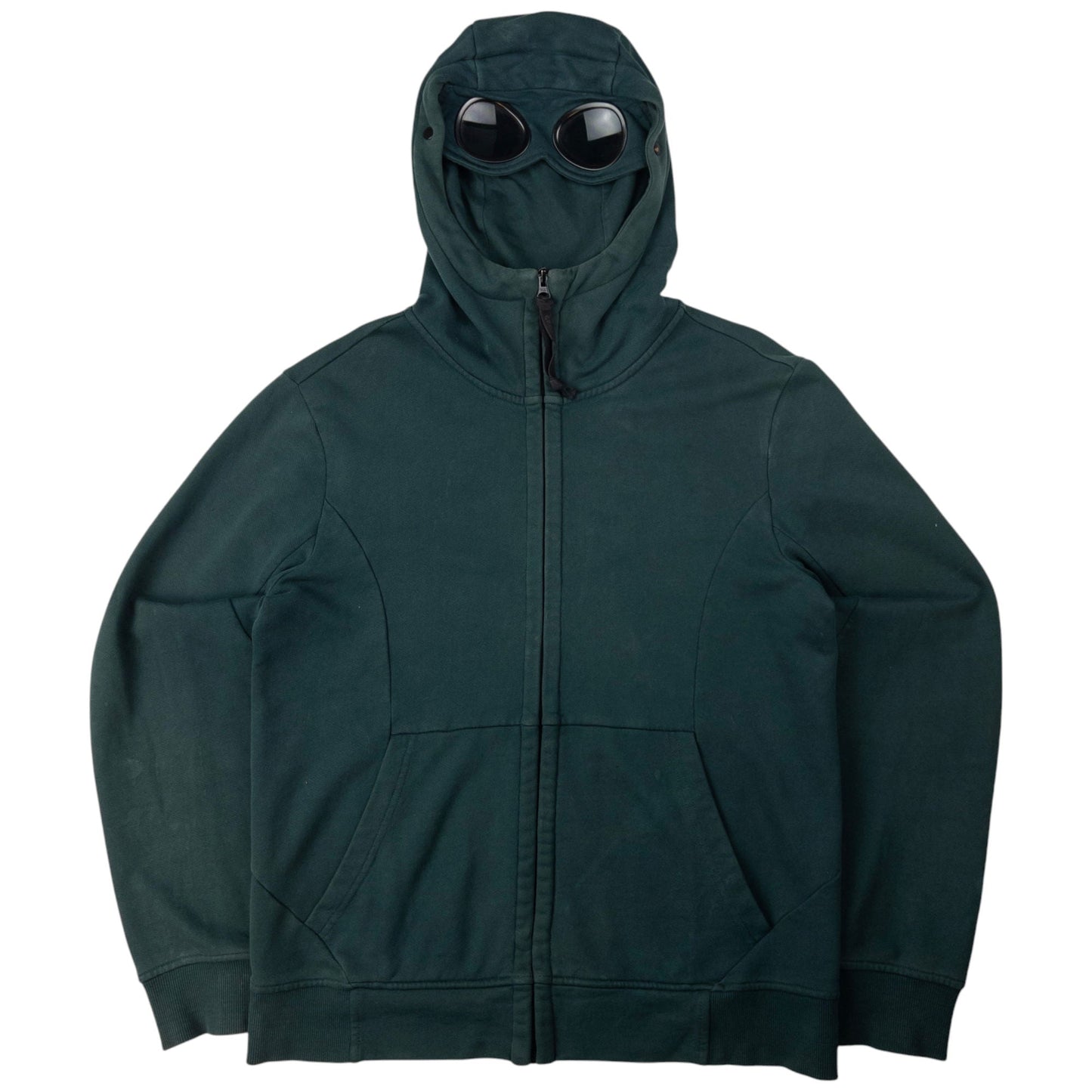 Vintage CP Company Goggle Hood Zip Up Hoodie Size M