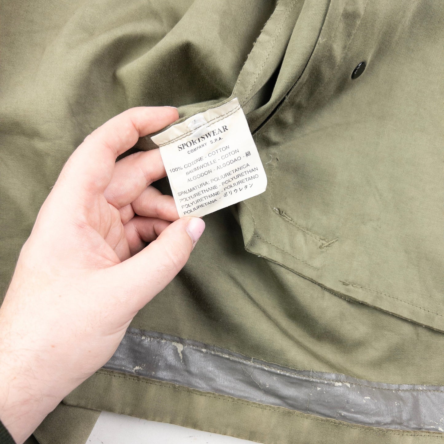 Vintage AW1998 Stone Island Button Up Jacket Size XL | XL, Green