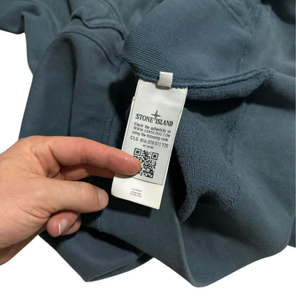 Stone Island Zip Up | Large, Blue