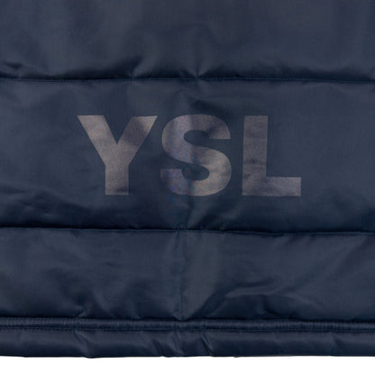 Vintage 2000s YSL Yves Saint Laurent Zip Up Puffer Gilet Womens Size S | Small, Navy