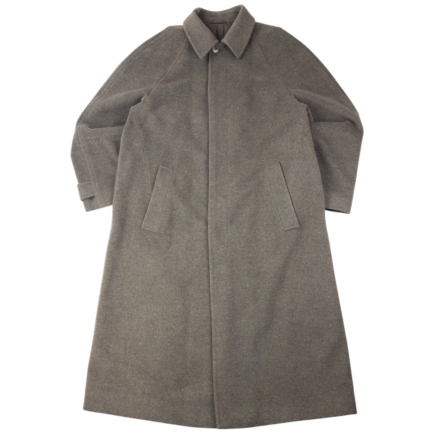 Vintage 2000s Hugo Boss Longline Wool Button Up Jacket Size XXL | XXL, Grey