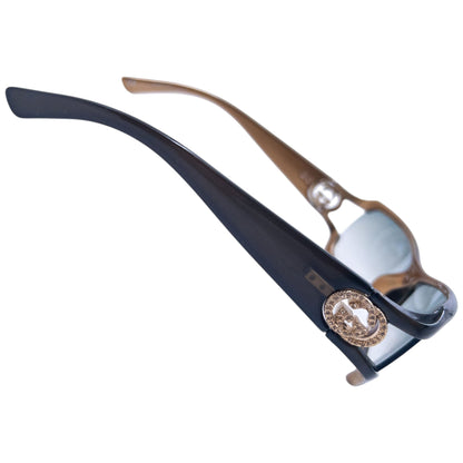 Vintage 2000s Gucci By Tom Ford Diamonte Sunglasses | O/S, Black, Brown