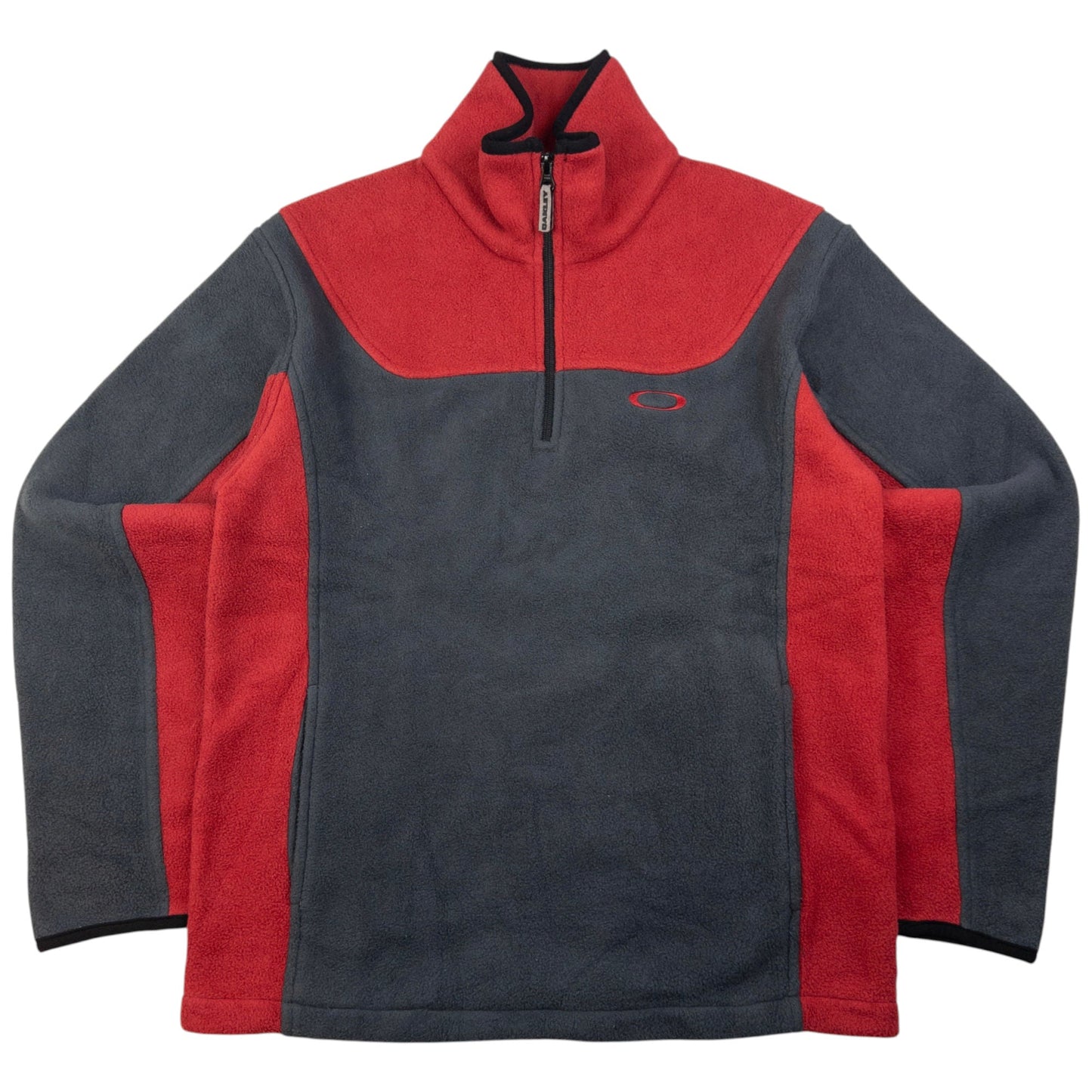 Vintage Oakley Q Zip Fleece Sweatshirt Size S