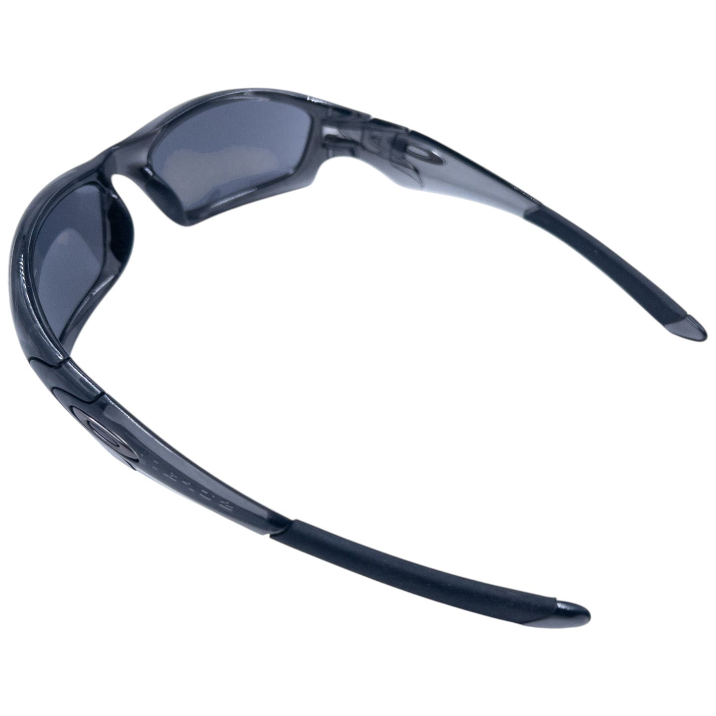 Vintage 2007 Oakley Grey Smoke Straight Jacket Sunglasses