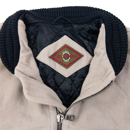 Vintage 90s Hugo Boss Cashmere Bomber Jacket Size XL | XL, Grey
