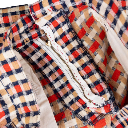 Vintage Junya Watanabe Wool Check 3/4 Length Trousers Size M