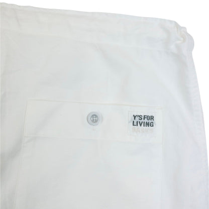 Vintage 90s Yohji Yamamoto Trousers Size W32 | W32, White