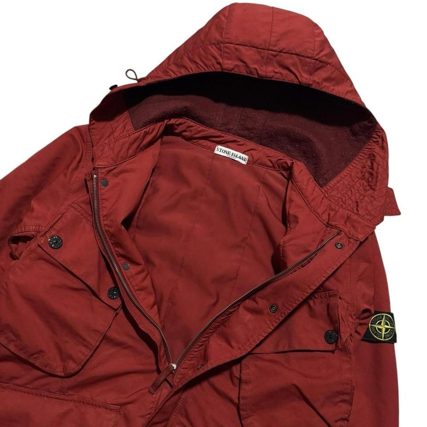 Stone Island A/W 2009 David-TC Multipocket Jacket | Large, Red
