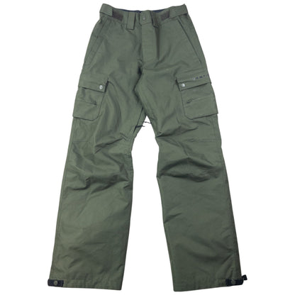 Vintage Oakley Roll Cuff Snowboarding Trousers Size W27