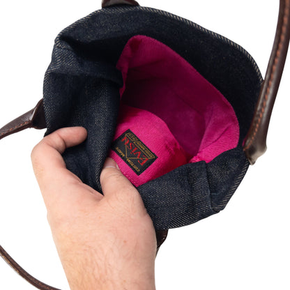 Vintage Evisu Gull Japanese Denim Handbag