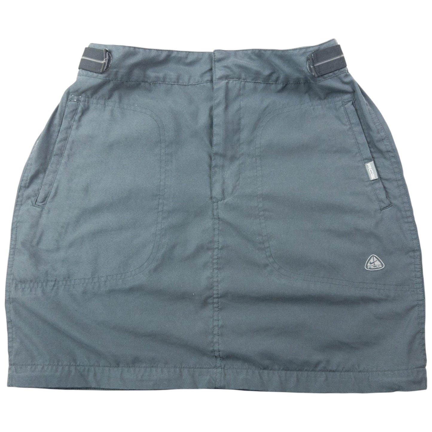 Vintage 2000s Nike ACG Zip Off Skirt Womens Size L | Large, Grey