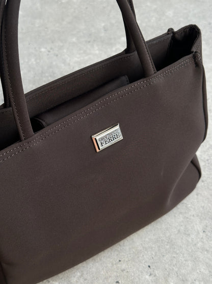 Gianfranco Ferre 2000s Logo Shoulder Bag