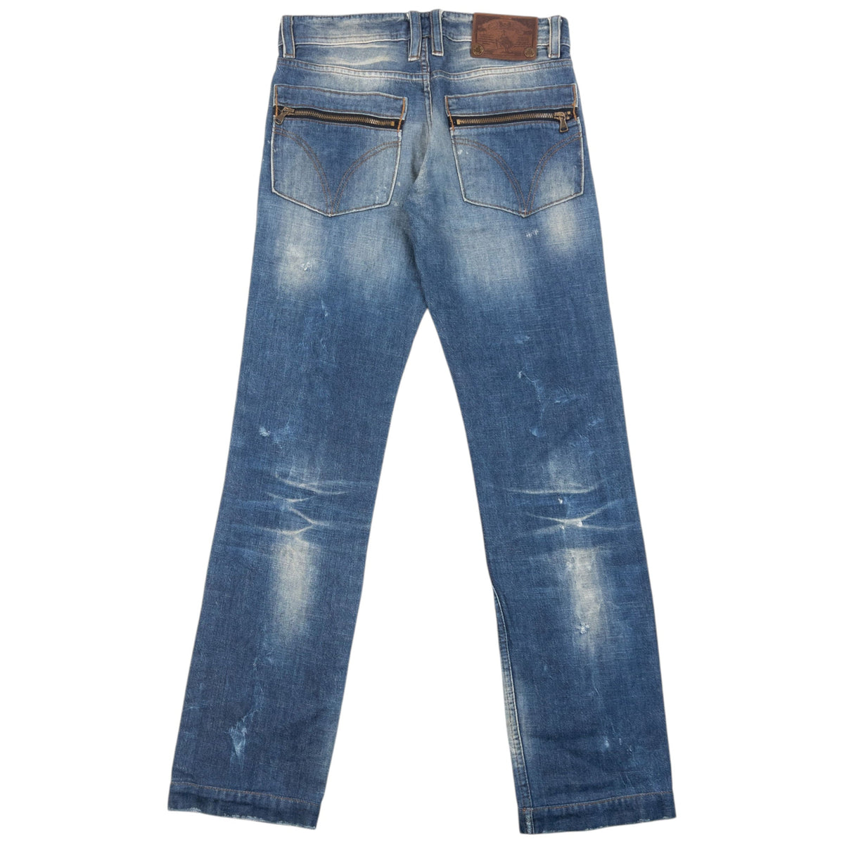 Vintage 2000s Dolce & Gabbana Audacious Denim Jeans Size W30 | W30, Blue
