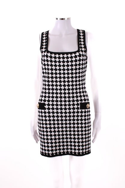 Balmain Net-a-porter exclusive Dress Black & White 40 | Default Title, Multicoloured