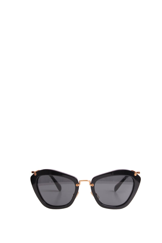 Miu Miu Cat Eye Sunglasses Black | O/S, Black