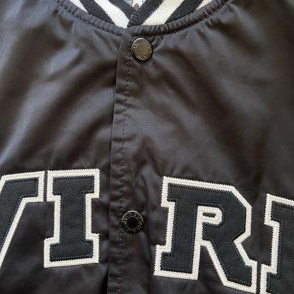 Avirex Spell Out Varsity Bomber Jacket - M
