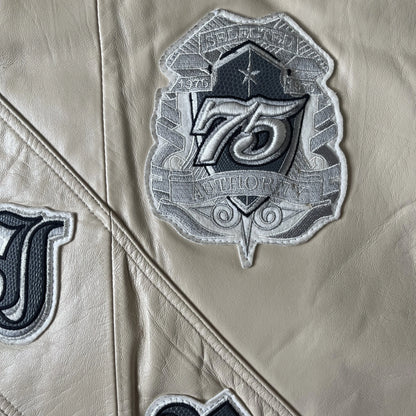 Avirex Leather Varsity Jacket - XL