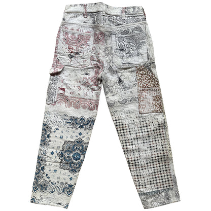 Boro Bandana Sashiko Distressed Jeans - W31"