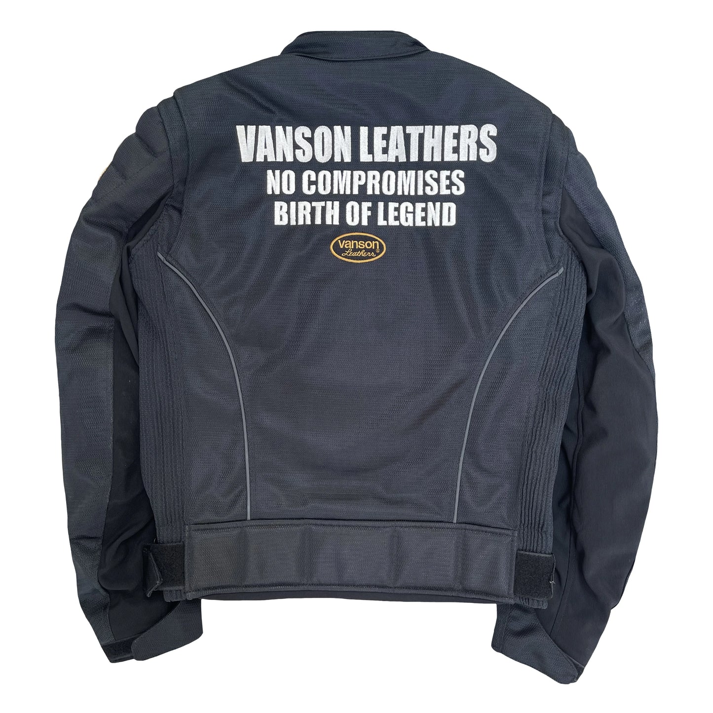 Vanson Leathers 'No Compromises' Mesh Racing Jacket - L
