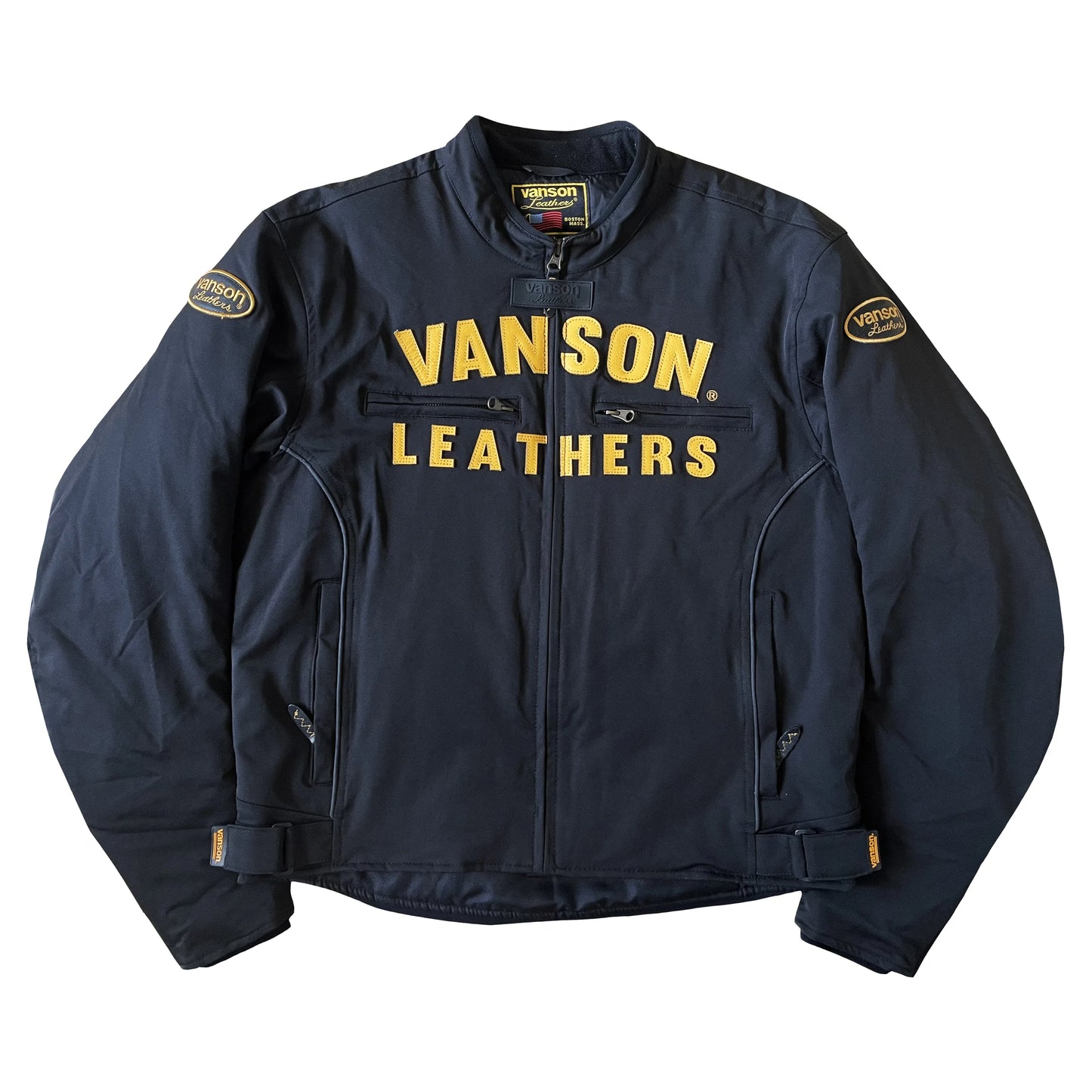 Vanson Leathers Motorcycle Mesh Racing Jacket - XL