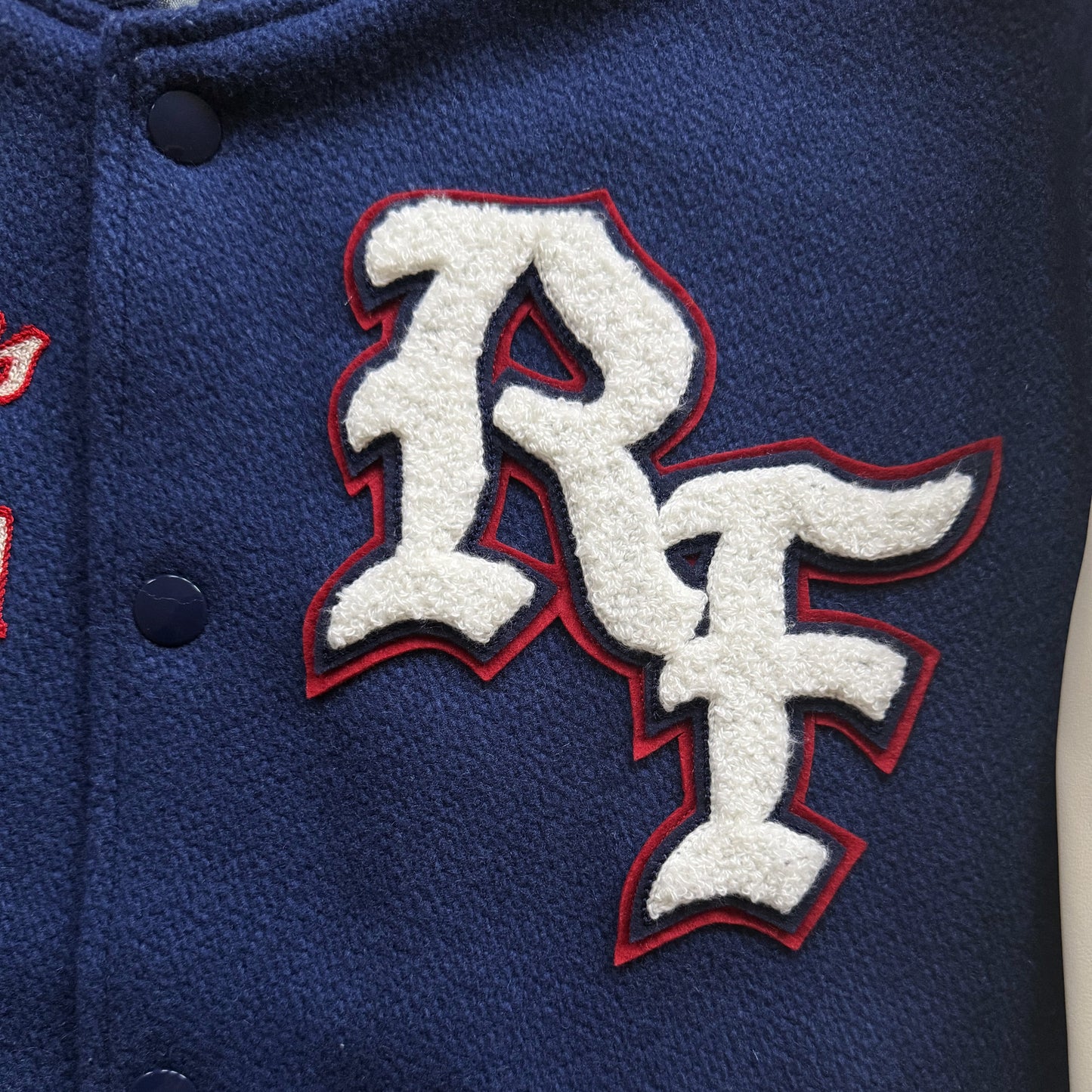 Whitesville 'Red Falcons' Varsity Jacket - M