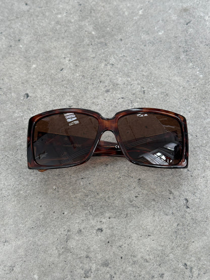 Gianfranco Ferre 1990s Oversized Square Logo Sunglasses