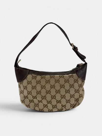 90s Gucci GG Monogram Mini Shoulder Bag | O/S, Multicoloured