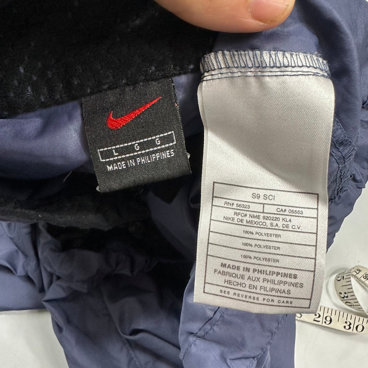 Nike 1999 Packable 3m Nylon Pullover - M | Large, Blue